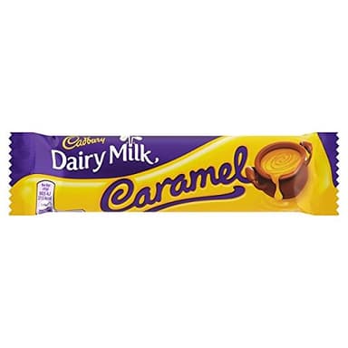 ( 48 Pack ) Cadbury Dairy Milk Caramel Chocolate Bar 45g