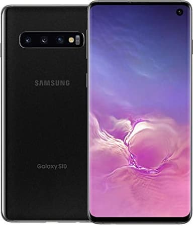 Samsung Galaxy S10 G973 Exynos 9820 8GB/128GB Dual Sim SIM FREE/UNLOCKED - Black (Renewed)