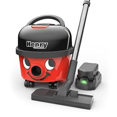 Henry HVB160x12 907226 Cordless Vacuum Cleaner, 6 Litre, 250 W, Red