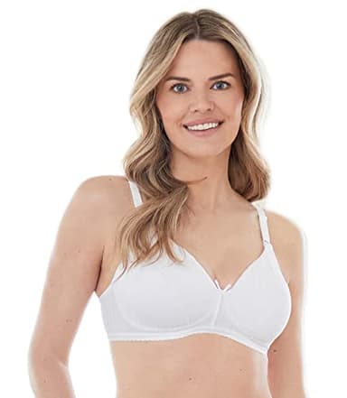 Bestform Women's Casual Value #5006248 Bra, Opaque, White, 36B