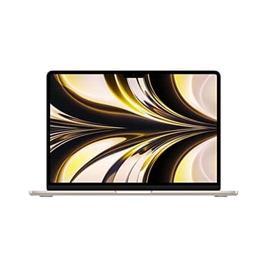 2022 Apple MacBook Air with Apple M2 Chip (13-inch, 8GB RAM, 256GB SSD Storage) (QWERTY English) Starligth (Renewed)