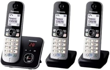 Panasonic KX-TG6823EB Trio DECT Cordless Telephone Set with Answer Machine