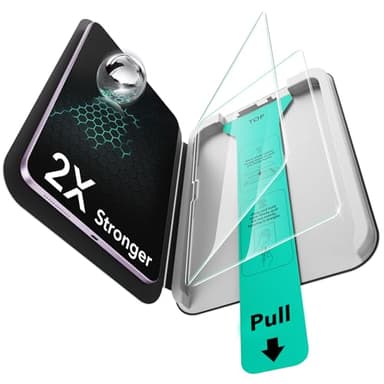 ESR 2 Pack Screen Protector for iPad Air 13 Inch M4/M3/M2 (2026/2025/2024), 9H Tempered Glass Film with UltraFit Tray, Apple Pencil Support, Scratch Resistant, HD Clarity, Bubble Free