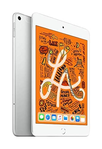 2019 Apple iPad Mini (7.9-inch, Wi-Fi + Cellular, 64GB) Silver (Renewed)