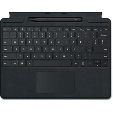 Microsoft Surface Pro X Signature Type Cover Keyboard with Pen - Black - QSW-00003
