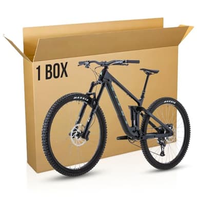 Generic Large Double-Walled Bicycle Cardboard Box | Brown | Versatile Large Cardboard Boxes, Bike Artwork Guitar Moving Shipping Flatpack Boxes | Bicycle Box | Shipping Box | Pack of 1 XXL