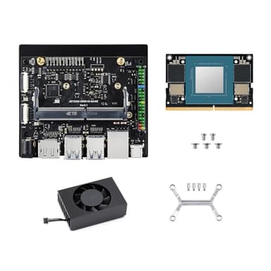 Waveshare Jetson Orin Nano AI Development Kit for Embedded and Edge Systems, Bundle with 8GB Memory Jetson Orin Nano Module