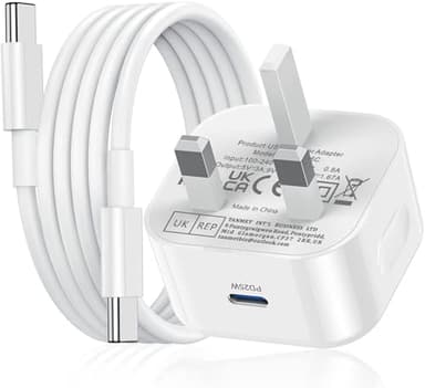 iPad Charger,New Apple iPad USB C Fast Charger Cable and Plug 25W Charge for i Pad Pro 12.9 11 13 inch 4th 5th 6th M4 2024 Generation/Air 10.9" 4-7 Gen M2 M3/Mini 6 A17 Pro/Pad 10th A16 11th 2025-2022