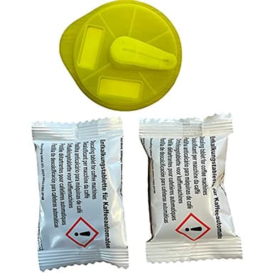 BOSCH TASSIMO COFFEE MACHINE SERVICE KIT DESCALER TABLETS & T CLEANING DISC